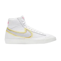 Кроссовки Nike Wmns Blazer Mid Vintage '77 'Cotton Waffle - White University Gold', белый cz8105 100 | white/university gold/summit white/metallic silver