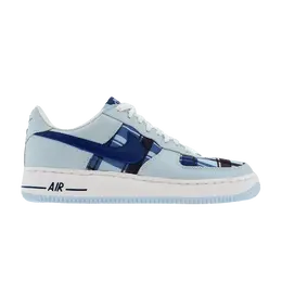 Кроссовки Nike Wmns Air Force 1 Premium, синий 308038 441 | chambray blue/blu ribbon-white