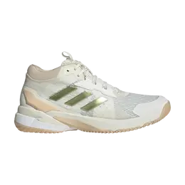 Кроссовки Adidas Wmns Crazyflight 6 Mid Indoor 'Off White Gold Metallic', кремовый hq4686 | off white/gold metallic/crystal sand