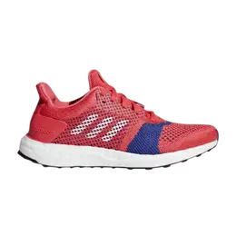 Кроссовки Adidas Wmns UltraBoost ST 'Shock Red Blue', красный b75867 | shock red/cloud white/active pink/blue