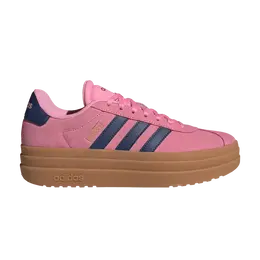 Кроссовки Adidas Wmns VL Court Bold 'Bliss Pink Dark Blue', розовый ji1789 | bliss pink/dark blue/gold metallic