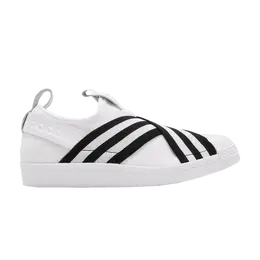 Кроссовки Adidas Wmns Superstar Slip-On 'Footwear White', белый ac8581 | footwear white/footwear white/core black