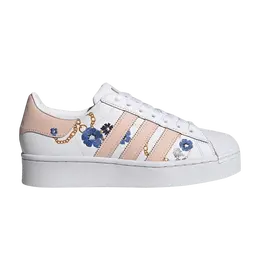 Кроссовки Adidas Wmns Superstar Bold 'Floral', белый fw2547 | cloud white/vapour pink/yellow