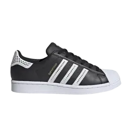 Кроссовки Adidas Wmns Superstar 'Bling - Black', черный fv3399 | footwear white/core black/gold metallic