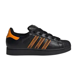 Кроссовки Adidas Wmns Superstar 2 'Black Crew Orange', черный jq6469 | core black/crew orange/semi impact orange