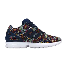 Кроссовки Adidas The FARM Company x Wmns ZX Flux 'Floral', синий s76595 | blue/red/white/dark slate