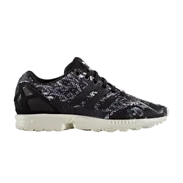 Кроссовки Adidas The FARM Company x Wmns ZX Flux 'Black Floral', черный s76592 | core black/core black/off white