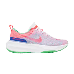 Кроссовки Nike Wmns ZoomX Invincible 3 'White Hot Punch', белый fj4496 100 | white/racer blue/laser orange/hot punch