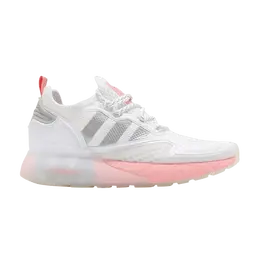 Кроссовки Adidas Wmns ZX 2K Boost 'White Glow Pink', белый fy2013 | cloud white/clear onix/glow pink