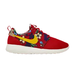 Кроссовки Nike Wmns Roshe One Print 'Aloha Pack', красный 599432 674 | university red/tour yellow-sail