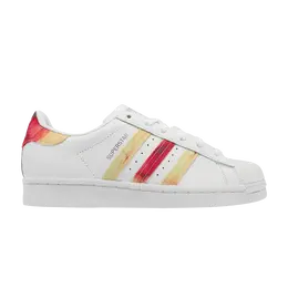 Кроссовки Adidas Wmns Superstar 'White Dreamy Color Pop', белый fy7250 | cloud white/crew red/hi-res yellow