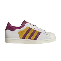 Кроссовки Adidas Wmns Superstar 'White Power Berry Gold', белый fz3638 | raw white/power berry/legacy gold