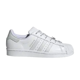 Кроссовки Adidas Wmns Superstar 'White Iridescent Animal Print', белый fv3392 | cloud white/cloud white/core black