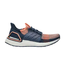 Кроссовки Adidas Wmns UltraBoost 19 'Glow Pink Tech Ink', розовый g54013 | glow pink/tech ink/solar orange