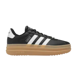 Кроссовки Adidas Wmns VL Court Bold 'Black White Gum', черный ih3081 | core black/cloud white/cyber metallic