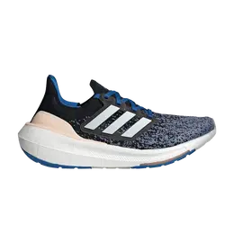 Кроссовки Adidas Wmns UltraBoost Light 'Black White Bright Royal', черный hp9477 | core black/cloud white/bright royal