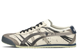 MEXICO 66 Кроссовки Lifestyle унисекс с низким верхом черного/коричневого цвета Onitsuka Tiger dl408-1659(teama-墨渍)