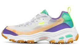 Кроссовки D"Lites 1.0 Lifestyle женские с низким верхом фиолетового/бирюзового цвета Skechers 149235-prtq