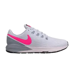 Кроссовки Nike Wmns Air Zoom Structure 22 'Hyper Pink', синий aa1640 402 | half blue/hyper pink