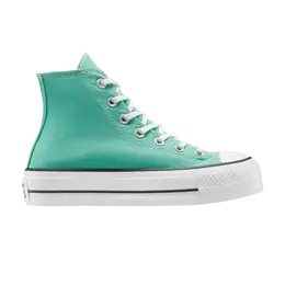 Кроссовки Converse Wmns Chuck Taylor All Star Lift Platform High 'Archive Sea Green', бирюзовый a12955f | archive sea green/white/black