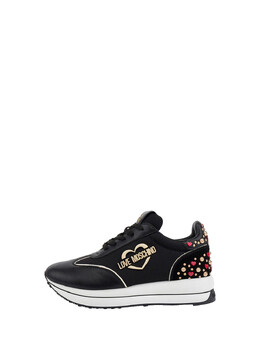 Черные женские кроссовки Moschino 101128292 | nero