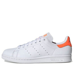 Кроссовки оригиналы stan smith Adidas, белый ee5863 | white/orange