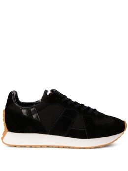 Кроссовки Comme des Garçons на шнуровке с нашивкой-логотипом, черный tnk101w241 | черный