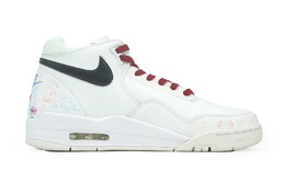 Винтажные баскетбольные кроссовки Nike Flight Legacy унисекс, Swimming fish and playing lotus bq4212-102（team103-游鱼戏荷） | swimming fish and playing lotus