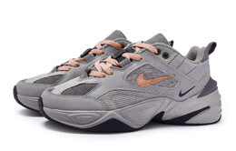 Кроссовки Nike M2K Chunky Sneakers Unisex Low-top Pink, цвет Cigarette ash meat powder bv0074-001(team80男女山谷之歌肉粉sbox) | cigarette ash meat powder
