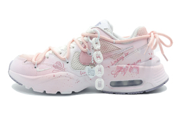 Nike Air Max Fusion противоскользящие износостойкие низкие кроссовки для бега женские розовые белые cj1671-105(team292-爱心玫瑰 ) | pink white