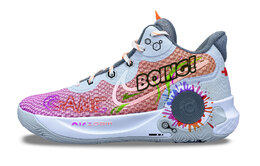 Nike KD Trey 5 IX Садоводство Дом Прочные Дышащие Баскетбольные Кроссовки Средний Верх Унисекс Оранжево-Красный cw3402-011(team408-灵动畅想) | orange red
