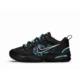 Nike Air Monarch 4 Free Panda Jellyfish Blue противоскользящие износостойкие низкие массивные кроссовки унисекс черно-синие 415445-001(team202-水母蓝) | black blue