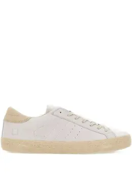 D.A.T.E. Hill Low Natural leather sneakers 32165697