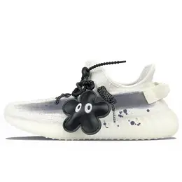 Yeezy Boost 350 V2 Устойчивые к истиранию противоскользящие низкие повседневные кроссовки Unisex серо-белые Adidas hq6316(team401-莫吉托) | gray white