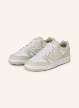 Кроссовки bb480lv1 New Balance, белый 1593670 | weiss/ beige