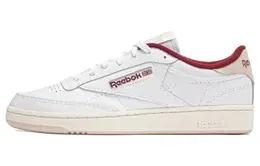 Кроссовки Club C 85 'White Classic Maroon' Reebok, бело-красные 100032972 | white red