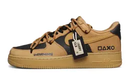 Кроссовки Nike Air Force 1 Slip Resistant, устойчивые к истиранию, легкие низкие унисекс коричнево-черные cj9179-200(team65-反转熊猫m) | brown black