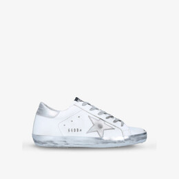 Женские кожаные низкие кеды Superstar 80185 Golden Goose, белый r03784515 | white/oth