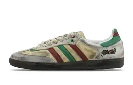 Кроссовки SAMBA OG Low Top Unisex Beige Gray Adidas, Ecru ig1024(team162-撞色小脏鞋) | ecru