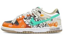 Nike Dunk Low Женские Скейтборд Кроссовки Бежево-Жёлто-Оранжевые, Экрю dx6063-131(team13-随身听鸳鸯e) | ecru