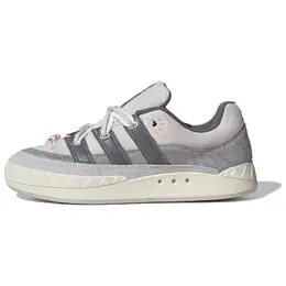Adidas Adimatic Low Top Unisex Скейтборд Кроссовки Белый - Кристально Белый/Серый/Точечный Серый, цвет Crystal White/Gray/Dotted Gray jq2612 | crystal white/gray/dotted gray
