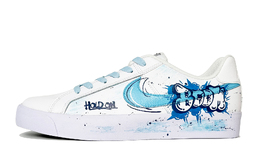 Nike Court Royale Blue Storm Устойчивые к истиранию и скольжению низкие кеды для скейтбординга унисекс синий белый bq4222-103（team146-蓝色风暴） | blue white