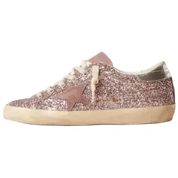 Женские розовые скейтерские кроссовки Super Star Golden Goose gwf00101.f005942.82670