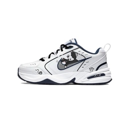 Nike Air Monarch 4 Chunky Кроссовки Unisex Low Top Black/White 415445-102(team502-躺平海盗猫) | black white