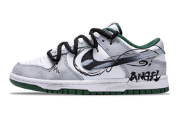 Nike Dunk Coverage Противоскользящие и износостойкие низкие кроссовки для скейтбординга Унисекс Черный Серый Белый dd1391-101(team28-太古墟) | black white gray