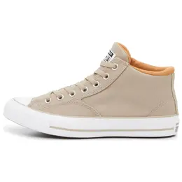 Converse Чак Тейлор Олл Стар Мид Топ Кроссовки Унисекс Бежевый Конверс, Бежевый/Белый a08587c | beige/white