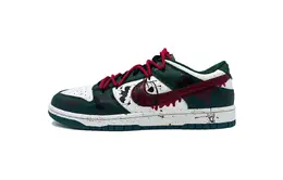Nike Кроссовки для скейтбординга Dunk Anti Slip, износостойкие, унисекс, белые, зеленые dd1391-101(team928-黯夜魔影) | white green
