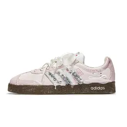 Adidas Кроссовки для скейтбординга унисекс, низкие, розовые/белые hq1802(team632-甜霜奶糕) | pink white