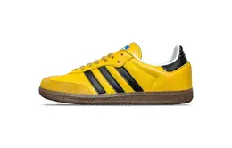 Кроссовки для скейтбординга SAMBA OG Low Top, унисекс, желто-черные Adidas, Gold b75806(team634-小鸡黄) | gold