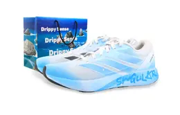Adidas Кроссовки Duramo RC с низким верхом, устойчивые к истиранию, дышащие, унисекс, сине-белые id2702(team889-蓝色奇数礼袋款) | blue white (special shopping bag)
